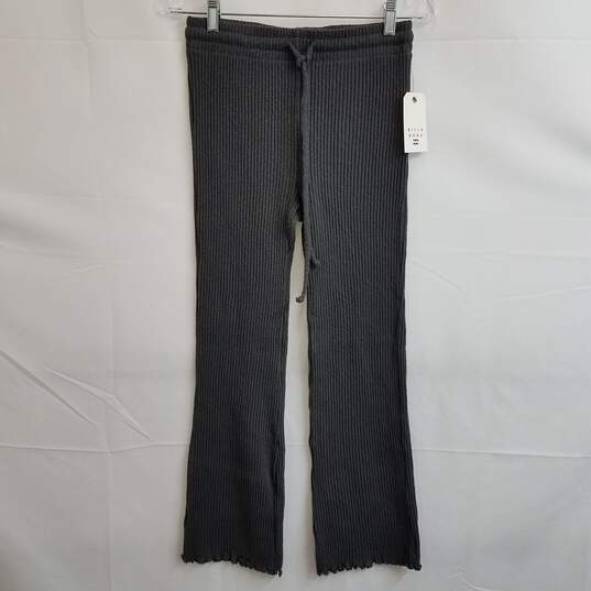 Billabong Come Through Pant ribbed flare pull on lounge pants M image number 1
