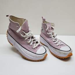 Converse Run Star Hike High Top Platform Shoes Pink Himalayan Salt Sz M7/W8.5