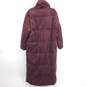 Asos Women Burgundy Coat Sz 8 NWT image number 2