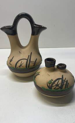 Betty Selby Southwestern Pottery 2 Vintage Handcrafted Home Décor Pottery/Signed