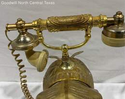 Antique Brass Elephant Telephone alternative image