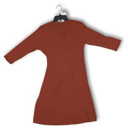 NWT Tommy Bahama Womens Mini Dress Surplice Neck 3/4 Sleeve Red Size Medium alternative image