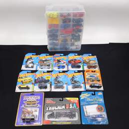 Case Full Of Diecast Cars & Sealed Mattel Hot Wheels Matchbox DC Nintendo Mario