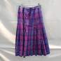 Pendleton Wool Plaid Pleated Skirt Women's Size 6 image number 3