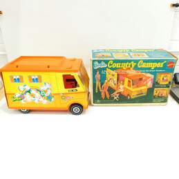 Vintage 1970 Mattel Barbie Country Camper IOB