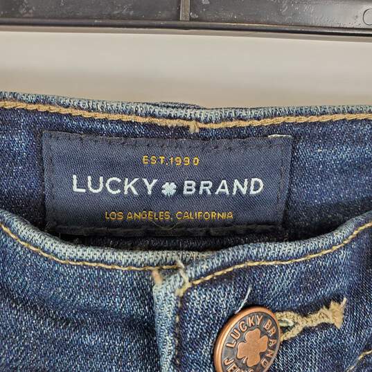 Lucky Brand Women Blue Straight Jeans Sz 25 NWT image number 3