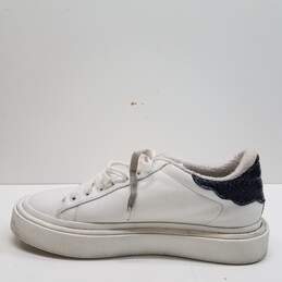 John Richmond 1377 White Leather Casual Shoes Men's Size 9 alternative image