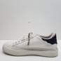 John Richmond 1377 White Leather Casual Shoes Men's Size 9 image number 2