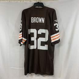 NWT NFL Brown Men's Cleveland Browns #32 Jersey, Sz. L alternative image