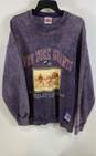 Nutmeg Mens Purple Long Sleeve New York Giants NFL Pullover Sweatshirt Size XL image number 1