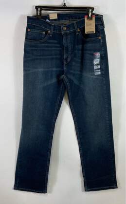 NWT Levi's 559 Mens Blue 5 Pockets Denim Relaxed Straight Jeans Size 33