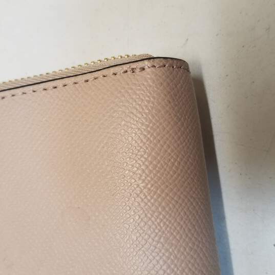 New Michael Kors Jet Set Travel Large Flat phone case wallet Brown