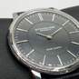 Men's STUHRLING Original Swiss Black Dial 35 mm Stainless Steel Watch image number 4