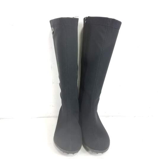 Mephisto Gore-Tex Linda Black Wedge Winter Boots Women's Size 6.5 image number 6