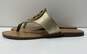 Tory Burch Louisa Leather Thong Sandals Beige 7 image number 1