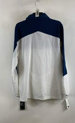 NWT Under Armour Mens White Blue Heatgear Long Sleeve Fitted USA Jacket Size S alternative image