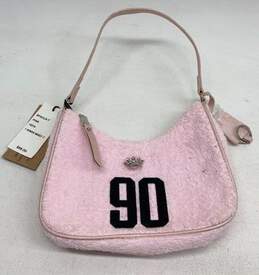 Steve Madden Paula Terry Cloth Shoulder Bag - Pink NWT