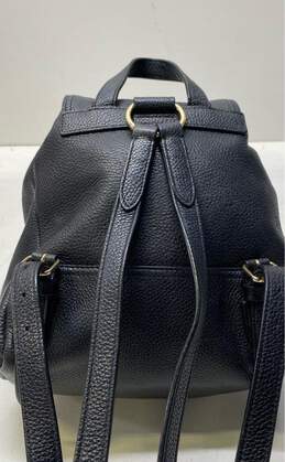 Coach Pebble Leather Turnlock Mini Backpack Black alternative image