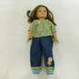 American Girl Doll Blue Eyes Brown Hair Freckles W/ Clothing Shoes image number 2