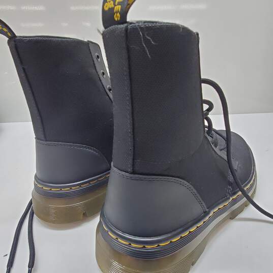 Dr. Martens Combs Black Fabric Boots Size 9 image number 3