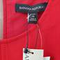 Banana Republic Red Sleeveless Mini Dress Women's Petite Size 6 With TAG image number 3