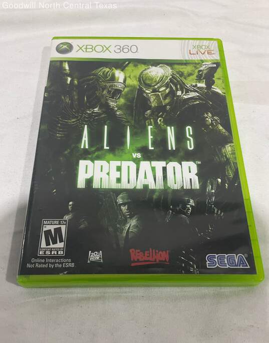 Alien Vs Predator Xbox 360 Video Game image number 1