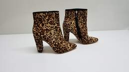 Jessica Simpson Tedd12 Leopard Ankle Bootie WM Size 8