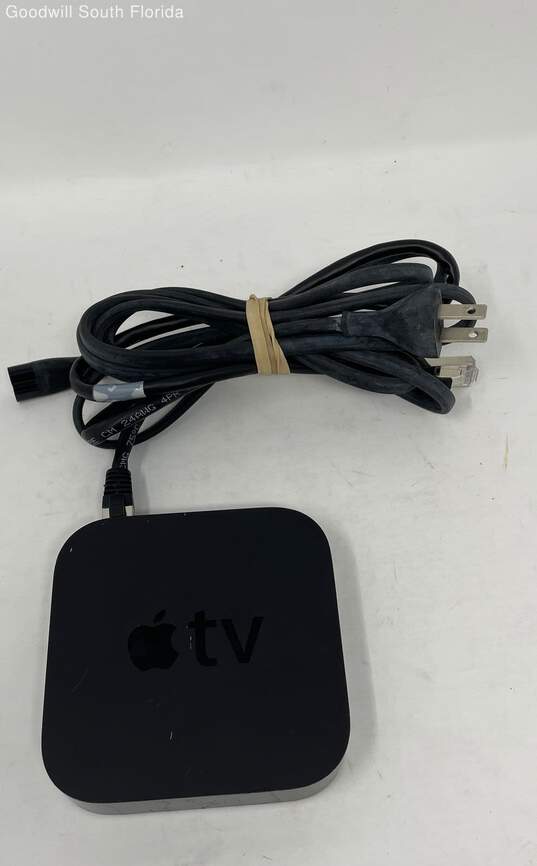 Apple Black TV Streaming Box Powers On Not Tested image number 1