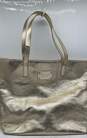 Michael Kors Womens Gold Tone Handbag image number 1