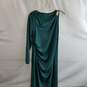 Zara Women's Green Polyester Long One Sleeve Dress Size XL image number 1