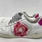 Authentic Versace Pink Graphic Court Sneaker W 9 image number 3