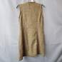 J.McLaughlin Tan Tweed Sleeveless Pia Dress Sz 2 image number 2