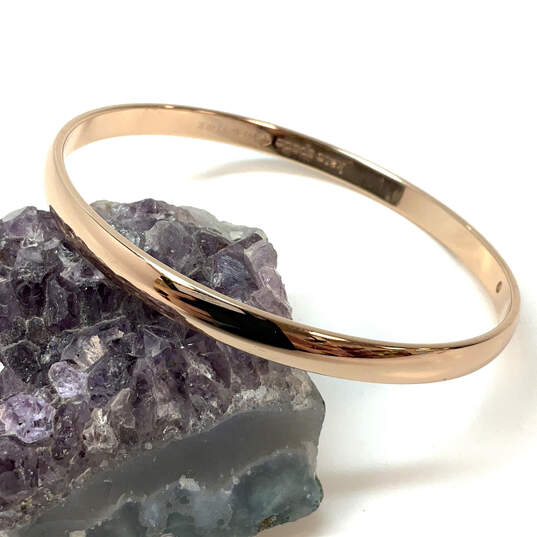 Designer Kate Spade New York Gold-Tone Fashionable Plain Bangle Bracelet image number 1