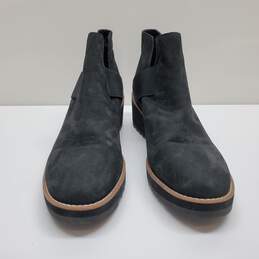 Eileen Fisher Lark leather Chelsea Ankle Black Booties Womens Size 9.5 alternative image