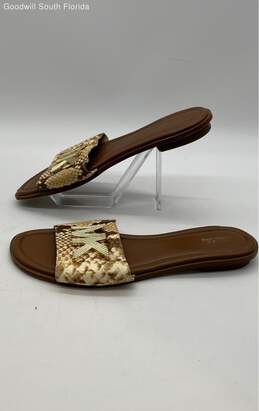 Michael Kors Womens Animal Print Sandals Size 10M