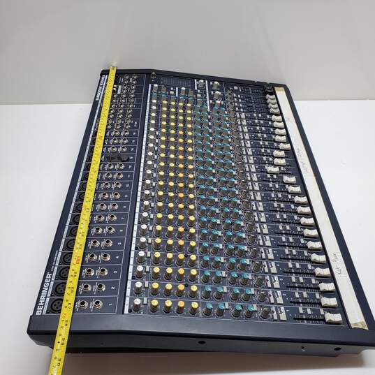 Eurodesk Model MX2442A 24-Channel 4-Bus Recording Live Mixer IOB UNTESTED image number 4