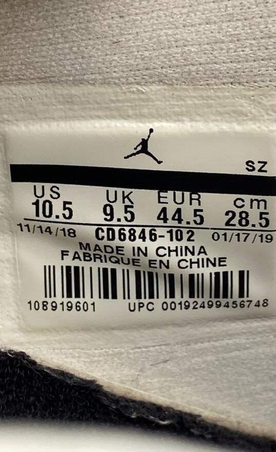 Authentic Nike Air Jordan 11 Retro Low 2019 Navy Snakeskin White Shoe M 10.5 image number 7