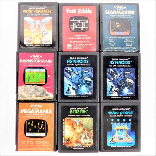 Atari 2600 Video Game Lot of 30 Loose image number 2