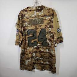 Men’s CARSON WENTZ Philadelphia Eagles Salute To Service Military CAMO  Jersey M