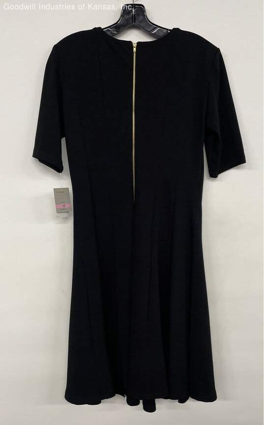 danny and nicole Black Casual Dress - Size 10 image number 2