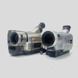 Sony Handycam Hi8 Camcorder Lot of 2 (For Parts or Repair)