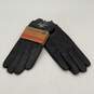 NWT Dockers Mens Black Leather Work With Touchscreen Device Fitted Gloves Size L image number 3
