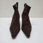 Donald Pliner Animal Print Leather Upper Boots Women Sz 9.5 image number 5
