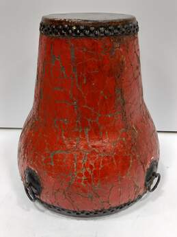 Red African Djembe Drum