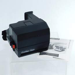 VNTG Polaroid Brand 600 Series Instant Film Camera w/ Instruction Manual