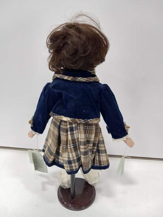A Dynasty Doll-April Porcelain Doll image number 3