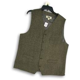 NWT Joseph Abboud Mens Gray Sleeveless Welt Pocket Suit Vest Size XLT