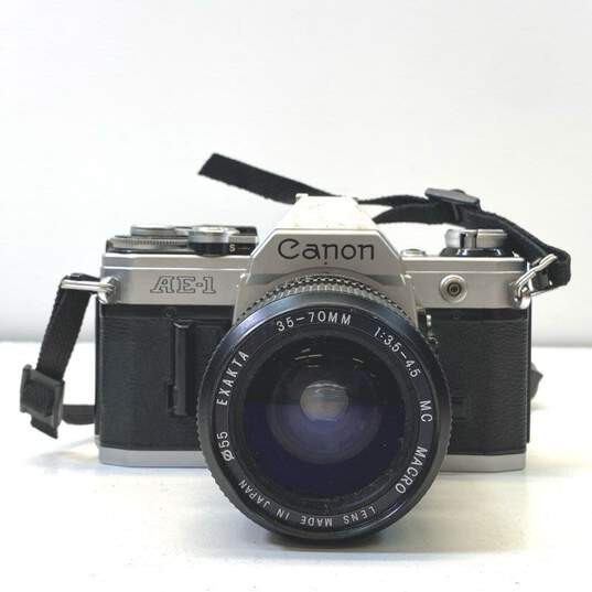 Canon AE-1 35mm SLR Camera image number 2