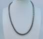 Artisan BA Suarti Sterling Silver Byzantine Chain Necklace 89.3g image number 2