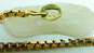 14K Yellow Gold Box Chain Bracelet for Repair 3.1g image number 4
